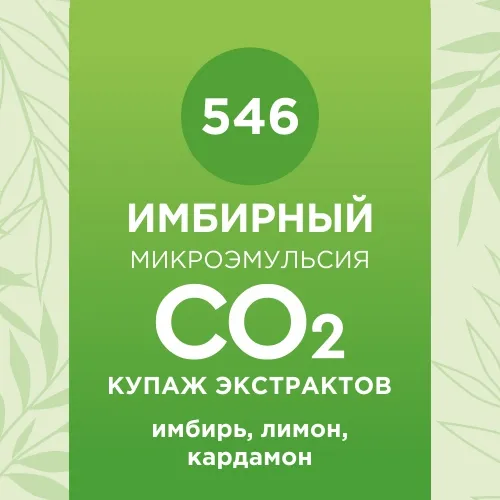 Купаж СО2 экстрактов «Имбирный» 50мл