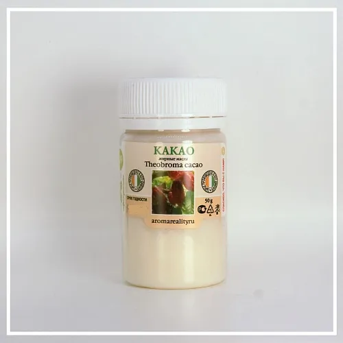 Какао растительное масло нерафинированное 50г