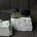 Банка стеклянная 5мл с крышкой