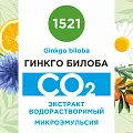 Гинкго билоба - водорастворимый докритический СО2 экстракт (микроэмульсия) 20мл