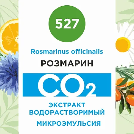 Розмарин - водорастворимый докритический СО2 экстракт (микроэмульсия) 100мл Розмарин - водорастворимый докритический СО2 экстракт (микроэмульсия) 100мл
