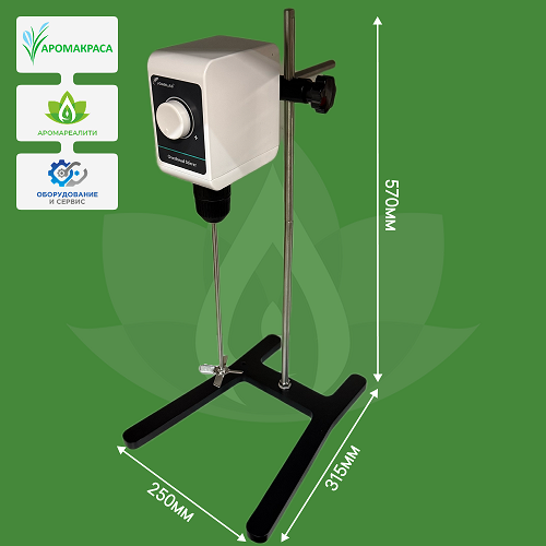 Лабораторная мешалка бесщеточная с механической регулировкой скорости