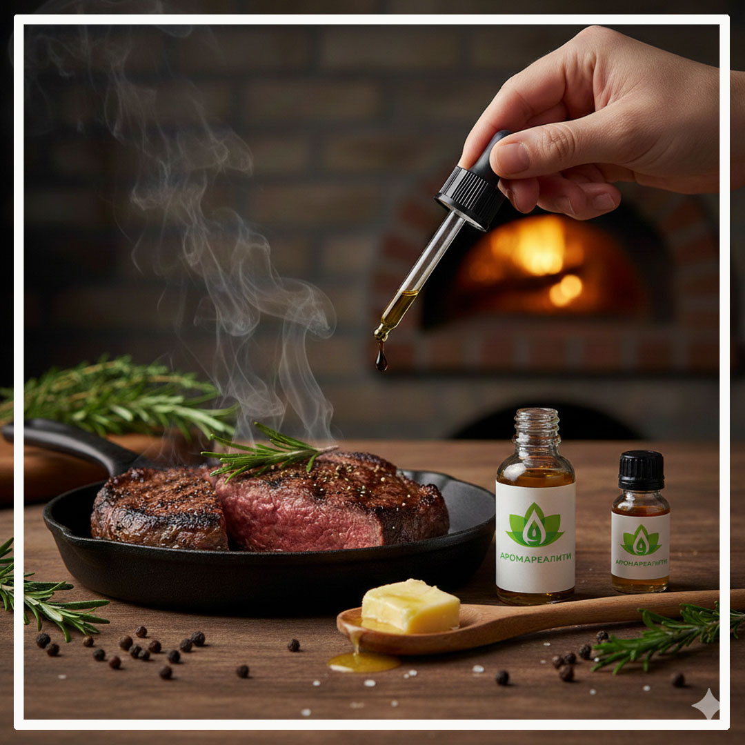 Мужская кухня с СО2-экстрактами