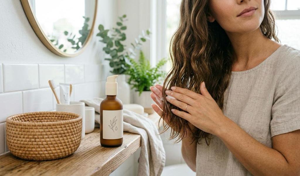 Несмываемый крем-флюид для волос