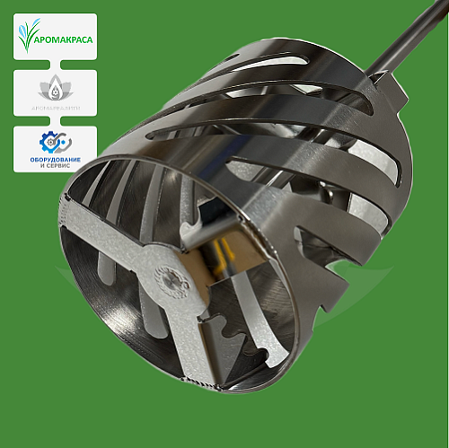 Эмульгирующая насадка в форме бочки 100x12x350