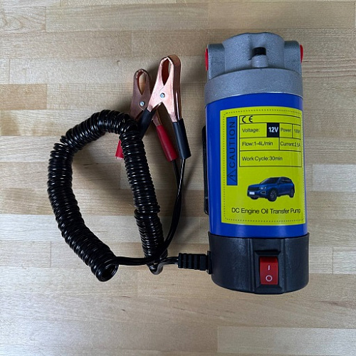 Насос для жидкостей и гелей 12в