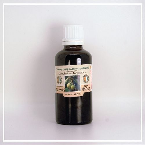 Таману растительное масло (Лавр Александрийский) нерафинированное 50мл