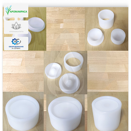 Формочка для сухого шампуня, бомбочек или мыла «бублик 63,5мм» Формочка для сухого шампуня, бомбочек или мыла «бублик 63,5мм»