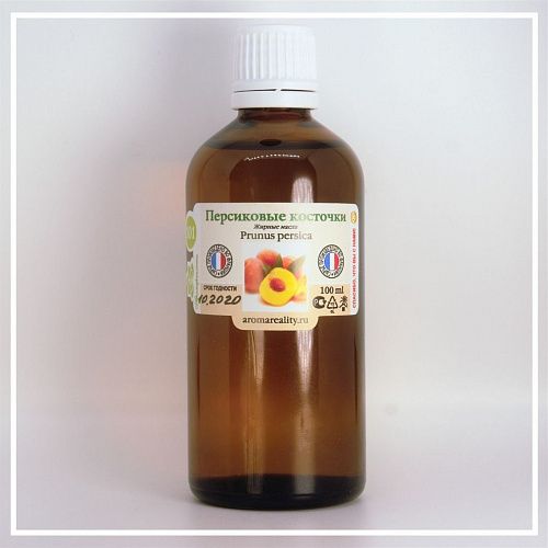 Персиковых косточек растительное масло рафинированное 100мл
