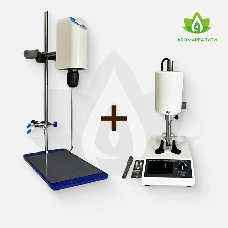 Комплект гомогенизатор + мешалка с ручным управлением