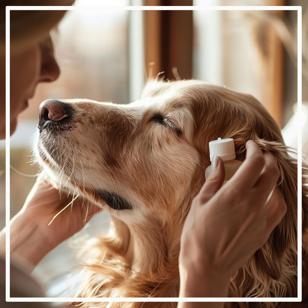 Уши питомца пахнут? Чешет до красноты? Что делать?